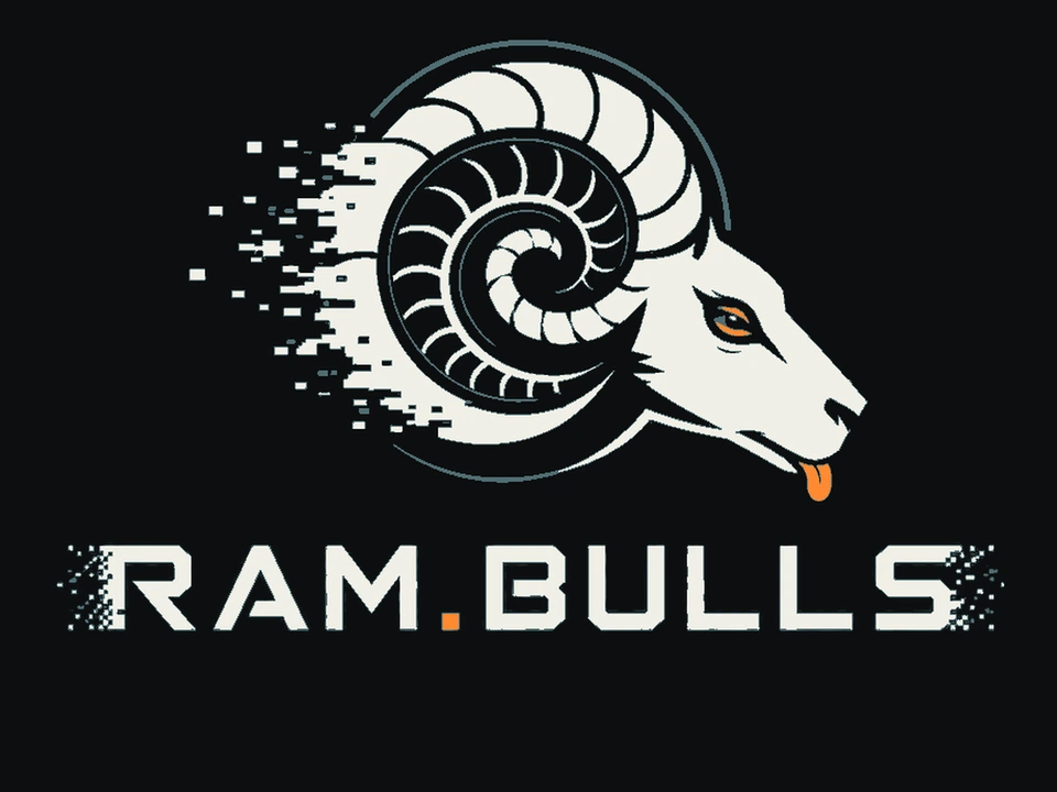 RAM.BULLS — ram and wordmark